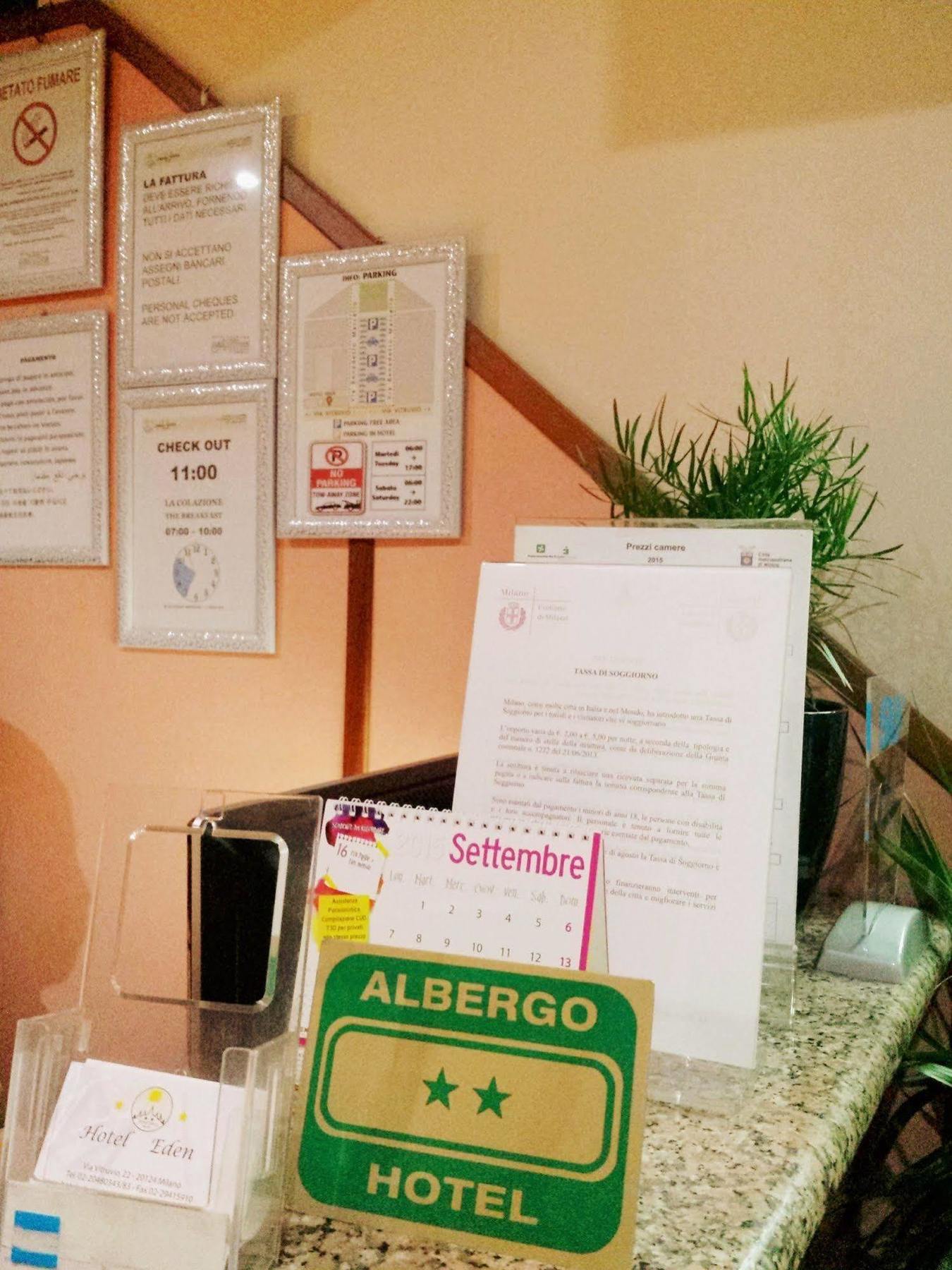 Hotel Eden Μιλάνο Εξωτερικό φωτογραφία